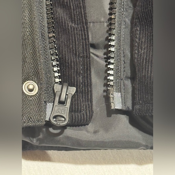 American Eagle big puffer jacket, like new, men’s XS black - Picture 16 of 16